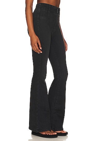 Free People x We The Free Jayde Flare in Black