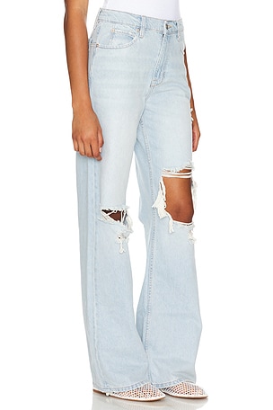 Free People x We The Free Tinsley Baggy High Rise in Blue