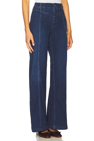 Free People Libre Wide Leg in Blue