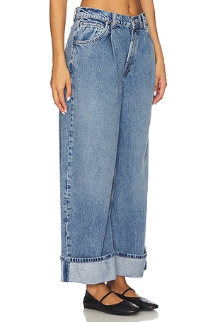 Free People x We The Free Alia Wide Leg In Beacon in Blue. Size 32. Also