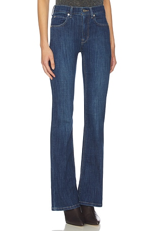 Free People x We The Free Double Knot High Rise Straight In Aegean in Blue. Size 32. Also