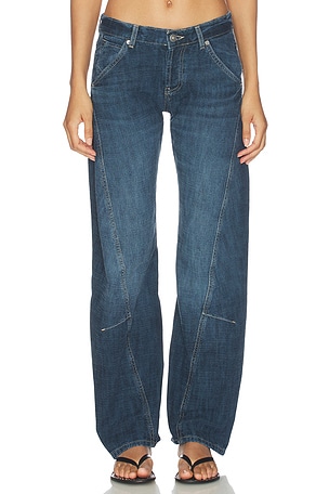 x REVOLVE Highland Bowed Jean Free People