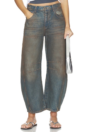 x We The Free Good Luck Mid Rise Barrel Free People