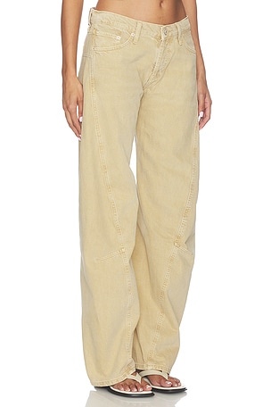 Free People Fable Twisted Seam Jean in Neutral
