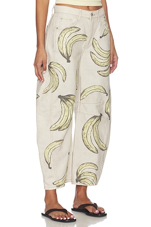 Free People Good Luck Printed Jean in Multi
