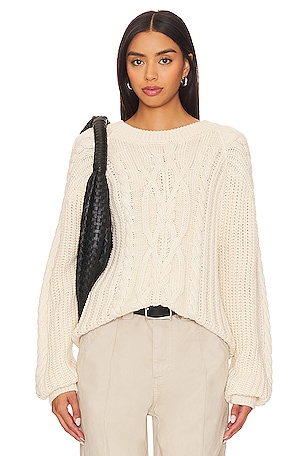 Frankie Cable Sweater Free People
