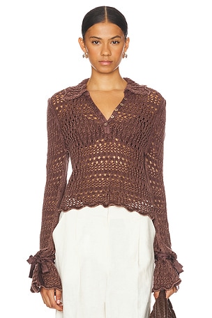 JERSEY DE POINTELLE FREE PEOPLE Free People