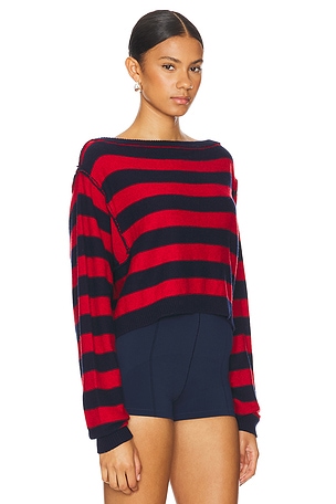 Free People x We The Free Into The Blue Pullover in Red