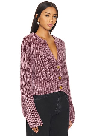 Free People Sweet Nothing Cardi in Mauve