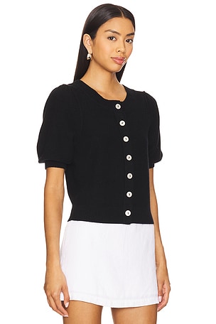 Free People Isla Solid Cardi in Black