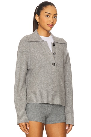 Free People Trading Up Polo in Grey