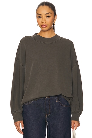 x We The Free Palm Springs Turtleneck In Washed Black Free People