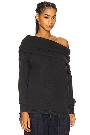 Free People x REVOLVE Off Chill Sweater in Black