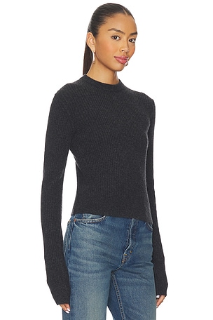 Free People Ever After Pullover in Charcoal