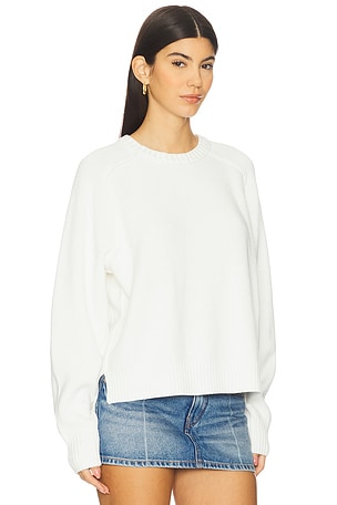 Free People Spring Street Pullover in White