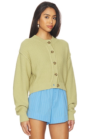Free People Lila Cardi in Green. Size XS. Also