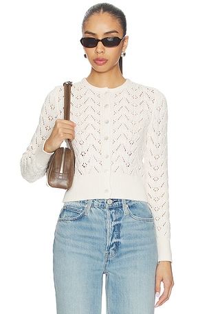 Pretty In Pointelle Cardi Free People