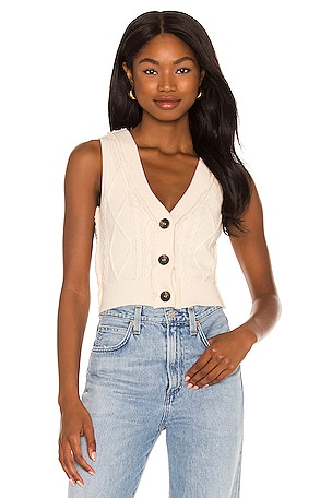 Denson Cable Vest Free People