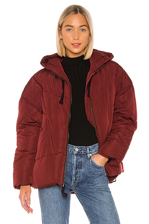 Fashion hailey hooded puffer jacket