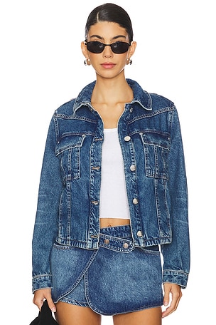 BLOUSON EN JEAN WE THE FREE JADEFree People$128