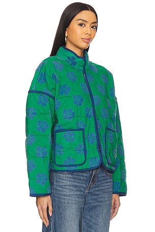Free People Chloe Jacket in Green
