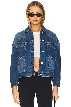 x We The Free Opal Swing Denim Jacket Free People