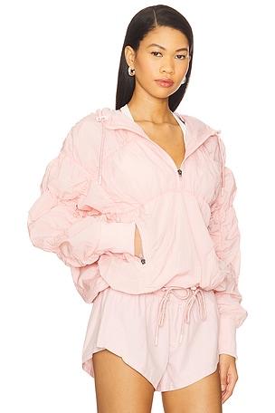 Free People x FP Movement Light Packer Hike Pullover in Blush