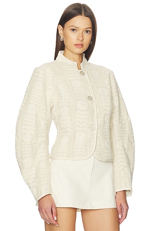 Free People x REVOLVE Tsarina Jacket in Ivory