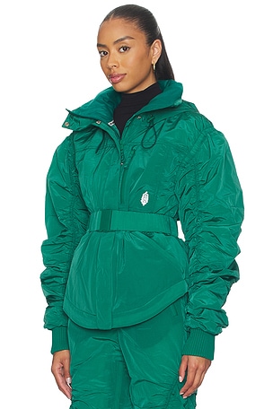 Free People Lift Laugh Love Ski Jacket in Green