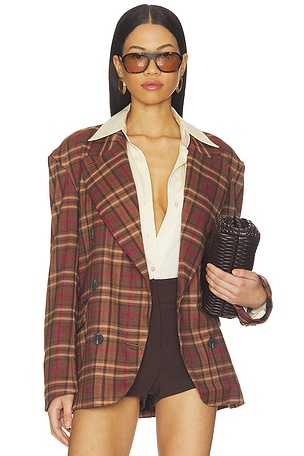 Dean Double Breasted Blazer Free People