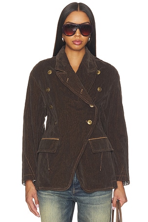 August Velvet Jacket Free People