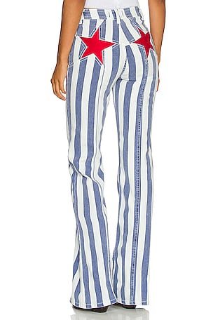 Firecracker Striped Flare Jean Free People