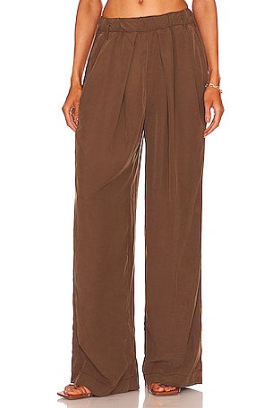 Nothin to Say Pleated Trouser Free People