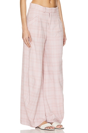 Free People Tegan Barrel Trouser in Pink