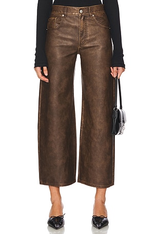 x We The Free Misha Faux Leather Pant Free People