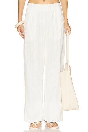 Days End Linen Pull On Pant Free People