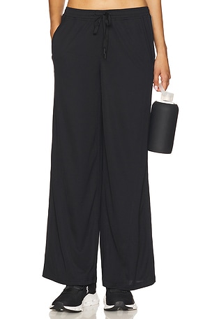 Free People x FP Movement One On One Mesh Pant in Black