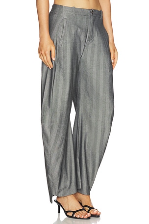 Free People Spotlight Trouser in Grey