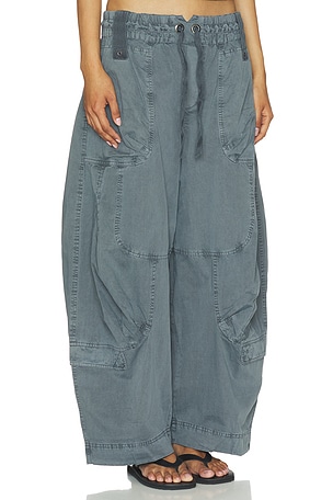 Free People Onset Parachute Pant in Slate