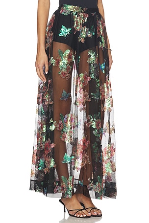 Free People Fioritura Maxi Skirt in Black