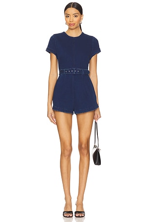 x REVOLVE Charlotte Denim Romper Free People