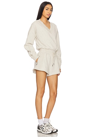 Free People x FP Movement Intercept Romper in Grey