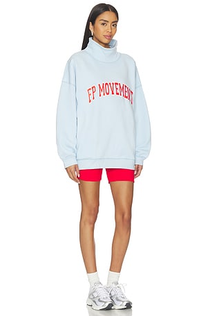 Free People x FP Movement Victory Set in Baby Blue,Red. Size L. Also