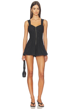 X We The Free Delancey Flare Romper Free People
