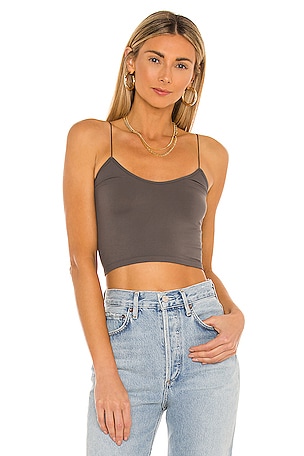 Free People Chocolate Lava - FP Top - V-Neck Top - Seamless Top