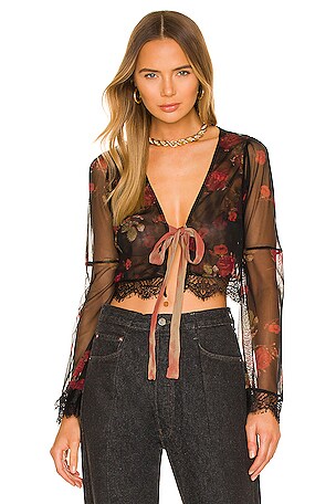 X REVOLVE Kylie Tie Top Free People