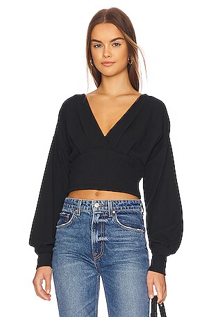 Free People All Nighter Tee in Black REVOLVE