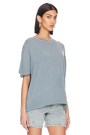 Free People x We The Free Nina Tee in Slate
