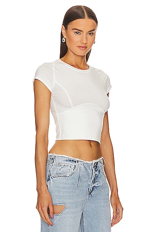 Free People x Revolve x We The Free Protagonist Tee in White