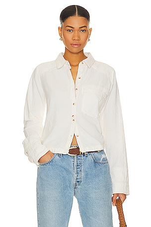 x We The Free Classic Oxford Top Free People
